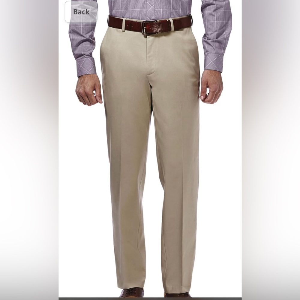 Haagar iron free Premium khaki pants